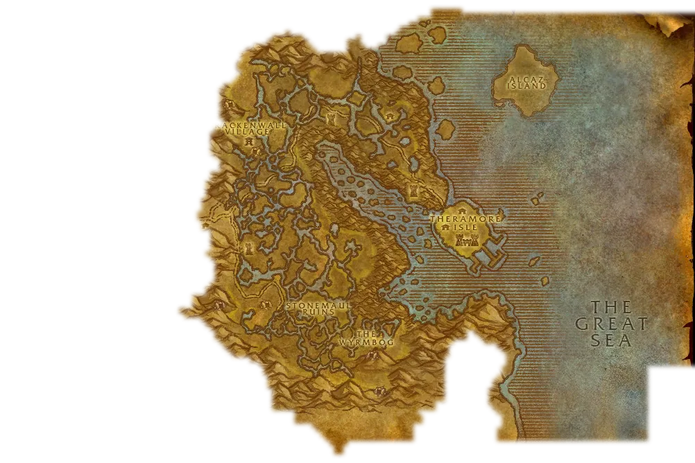 尘泥沼泽地图